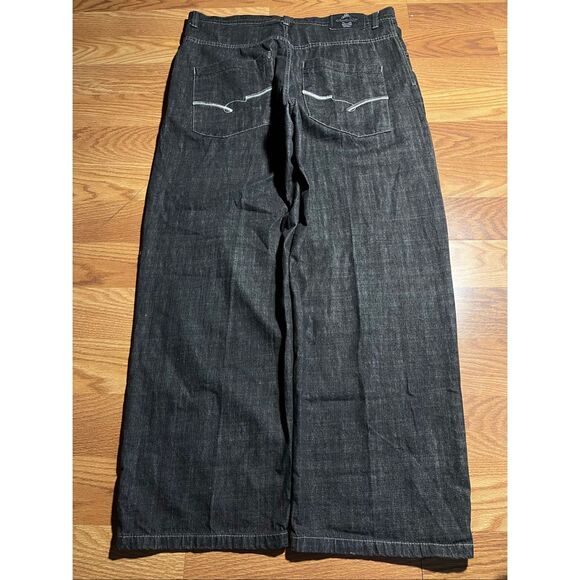 SOLD Vintage Y2K Southpole Black Baggy Size 42 Jeans - Picture 1 of 6